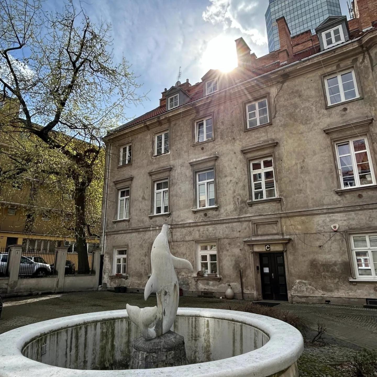 Old Tenement Apartment Varsovia Exterior foto